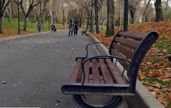 عکس پاییز پارک ملت