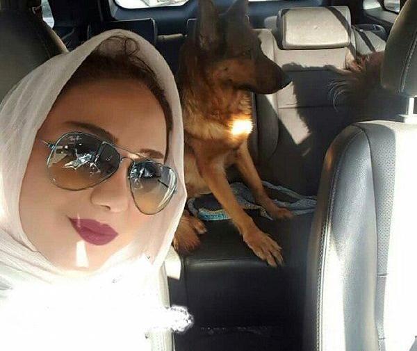 عکس بهنوش بختیاری در خارج