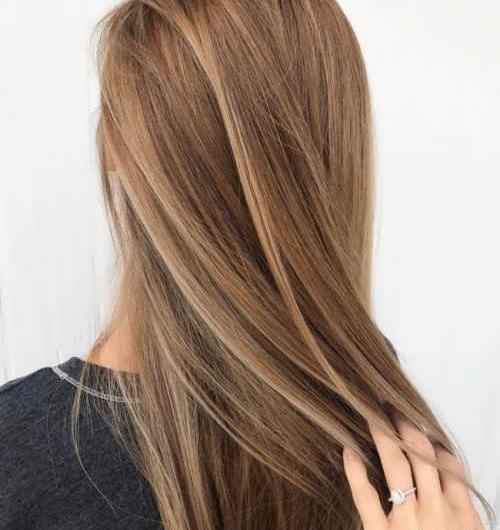 عکس موی قهوه ای روشن