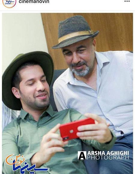 عکس تمام قد رضا عطاران