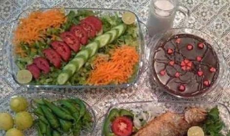 عکس غذای رمانتیک
