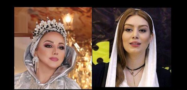 عکس بهنوش بختیاری با سحر قریشی
