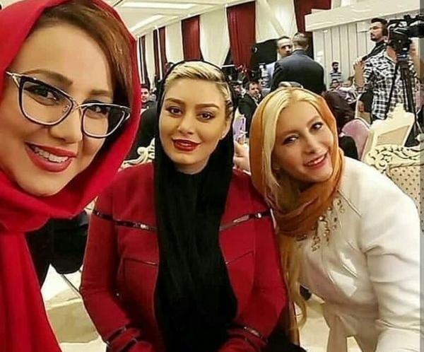 عکس بهنوش بختیاری با سحر قریشی