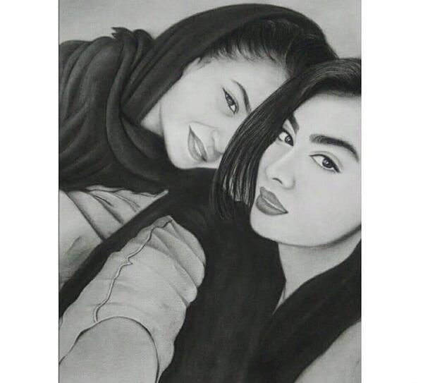 عکس نقاشی چهره و طراحی