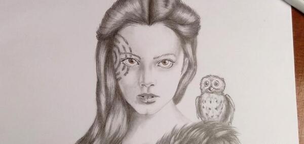 عکس نقاشی چهره و طراحی