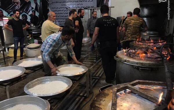 عکس غذا درحال پخت