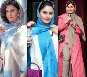 عکس الناز شاکردوست با مانتو زردش