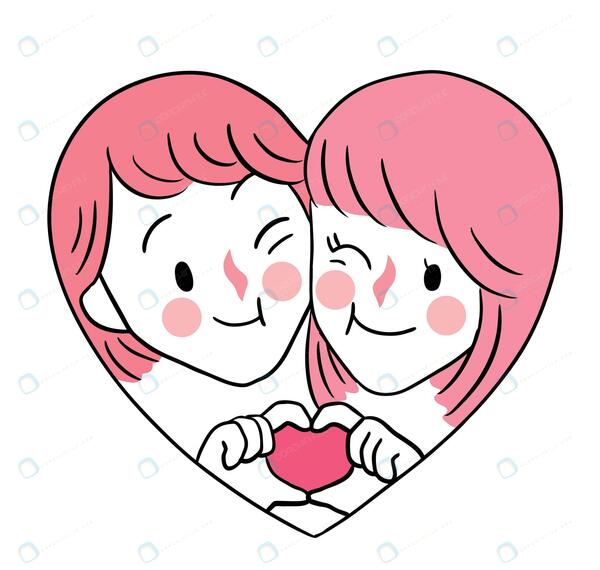 عکس دانلود وکتور عاشقانه