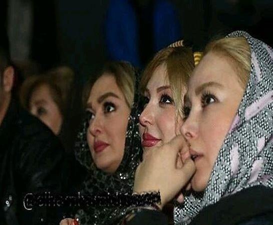 عکس الهام حمیدی و نیوشا ضیغمی