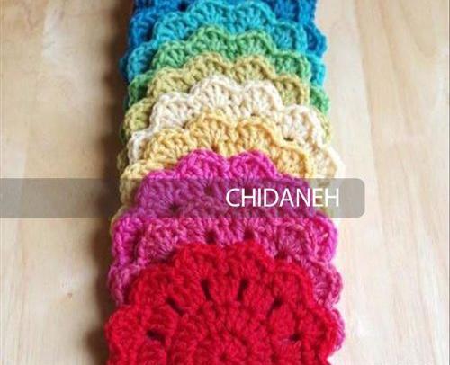 عکس ایده های قلاب بافی