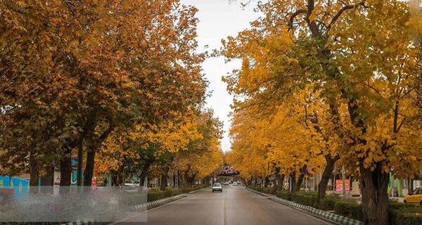 عکس پاییز شاندیز