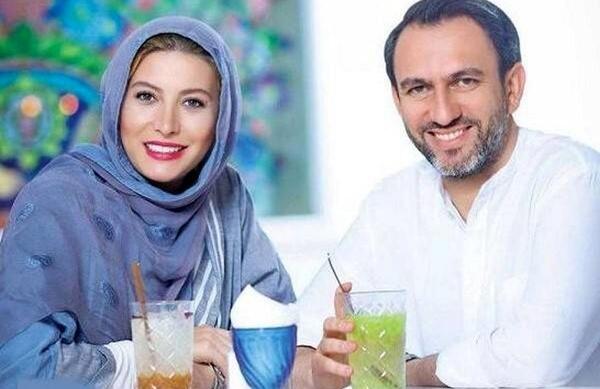 عکس فریبا نادری با دخترش و همسرش