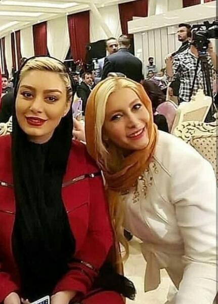 عکس فریبا نادری با دخترش و همسرش