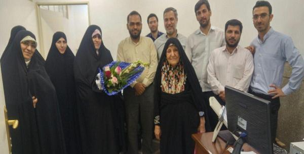 عکس فرزندان حلیمه سعیدی