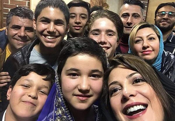عکس نوجوانی طناز طباطبایی
