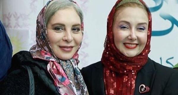 عکس افسانه بایگان با خانواده