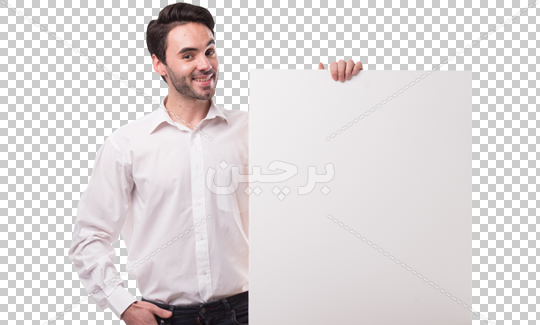 عکس سفید جوان