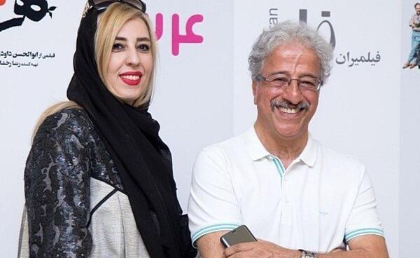 عکس زن دوم علیرضا خمسه