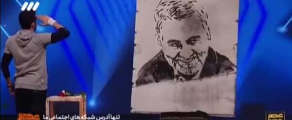 عکس سردار سلیمانی جدید