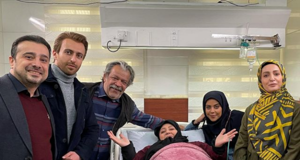 عکس شهره لرستانی و پسرش
