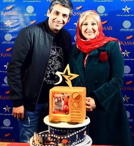 عکس کیک تولد حمید گودرزی