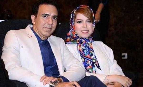 عکس بیوک میرزایی وهمسرش