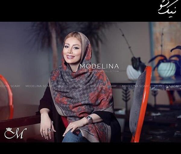 عکس اینستاگرام شال مدلینا