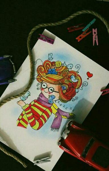 عکس اینستاگرام نقاشی