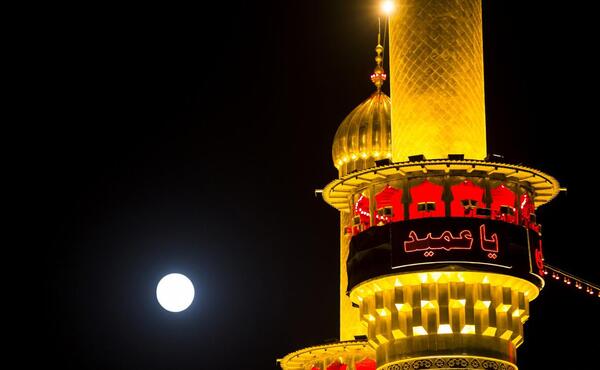 عکس خام حرم حضرت ابوالفضل
