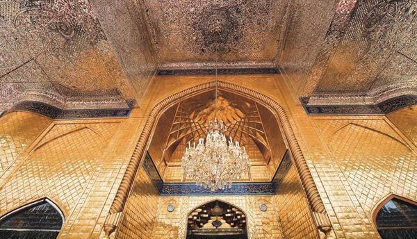 عکس خام حرم حضرت ابوالفضل