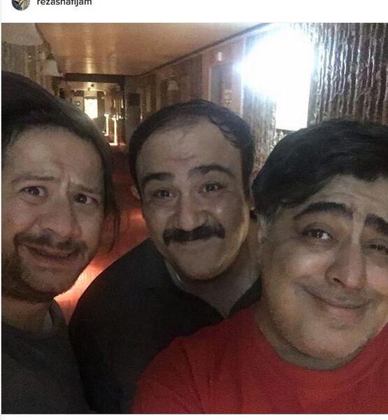 عکس رضا شفیعی جم با سبیل