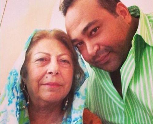 عکس های ثریا قاسمی وهمسرش