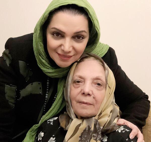 عکس مادر الهام پاوه نژاد