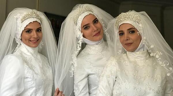 عکس لیندا کیانی در لباس عروس