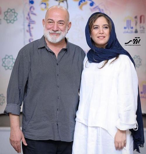 عکس ستاره پسیانی و پدرش