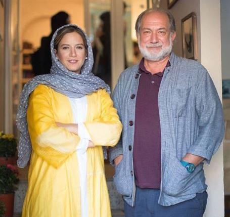 عکس ستاره پسیانی و پدرش