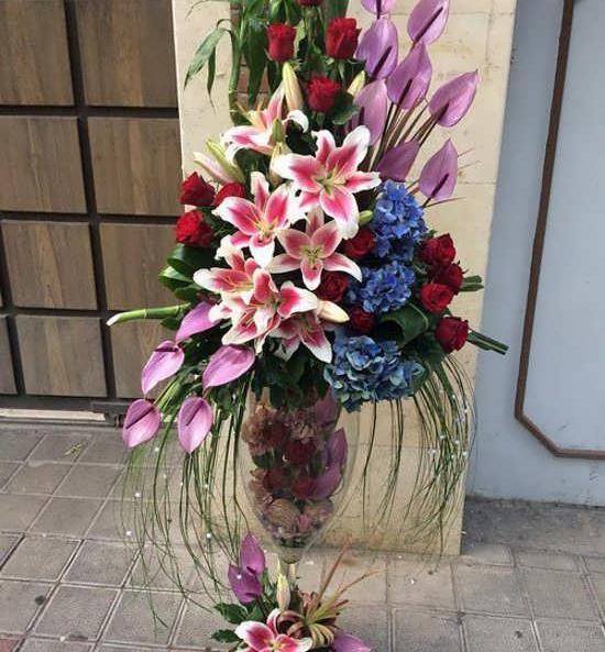 عکس گل ایستاده