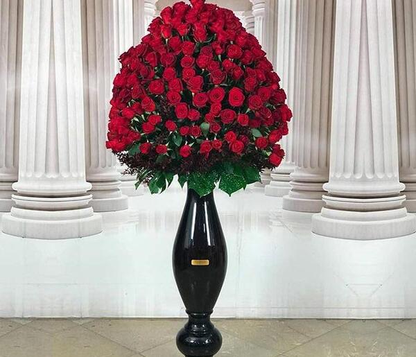 عکس گل ایستاده