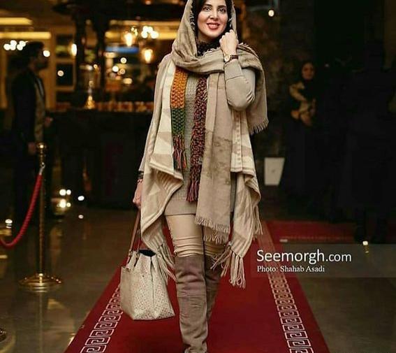 عکس بهاره رهنما در فرش قرمز