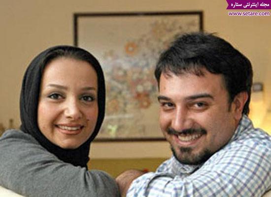 عکس برزو ارجمند وهمسرش وفرزندش