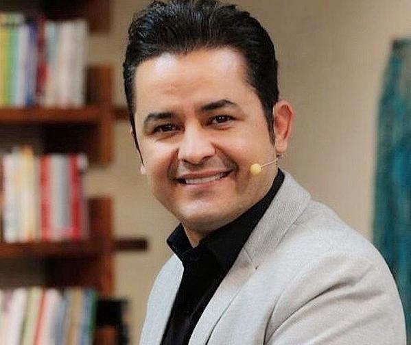 عکس افشین زی نوری با همسرش