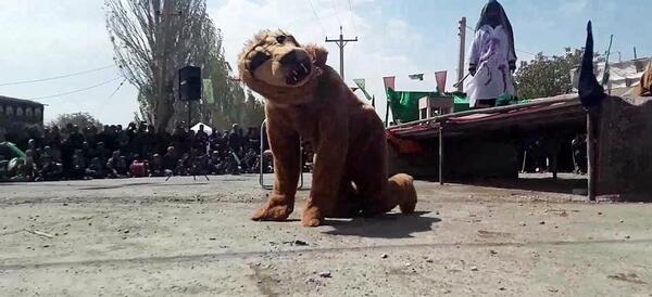 عکس شیر تعزیه