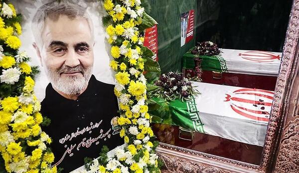 عکس حاج قاسم سلیمانی سالگرد