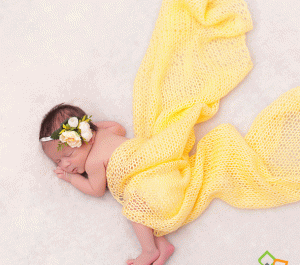 ایده عکس نوزاد با حوله