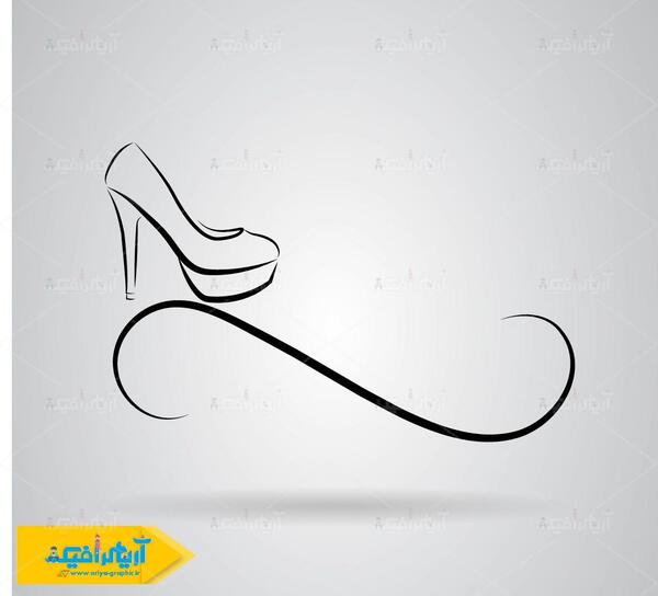 عکس دانلود وکتور کفش