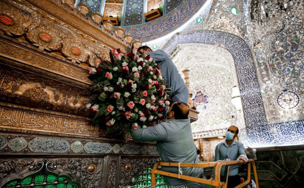 عکس پرچم ضریح