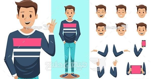 عکس وکتور پسر