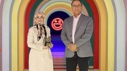عکس الناز حبیبی در خندوانه