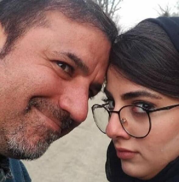 عکس علی سلیمانی با همسر و دخترش