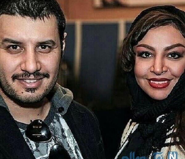 عکس جواد عزتی با همسر